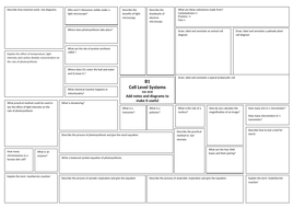 Revision Broadsheets For Ocr Gateway Combined Science 9 1 - 