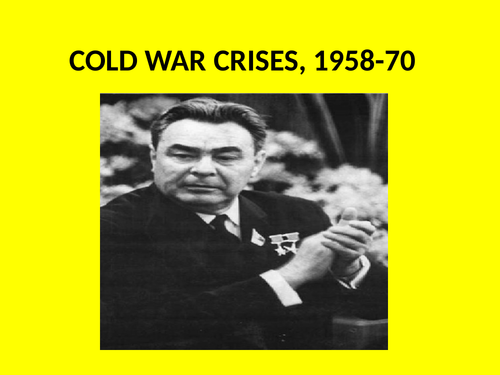 GCSE History Superpower Relations and the Cold War Topic 2 Revision
