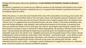 Macbeth essay introduction