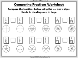 fractions homework year 5