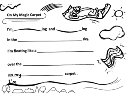 Magic Carpet Poetry Frames 3 Ys 2 6 Teaching Resources