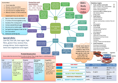 Final Revision Summary Sheet