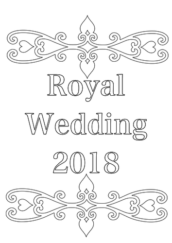 Royal wedding activities. | Teaching Resources