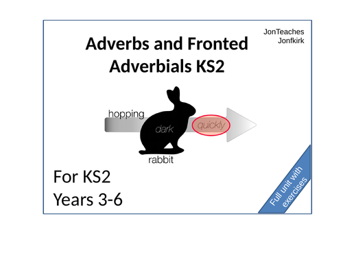 Adverbs And Fronted Adverbial Phrases KS2 SATS Teaching Resources