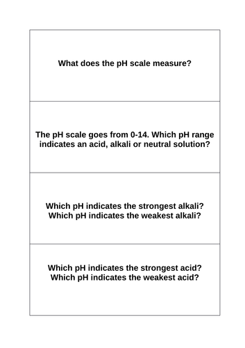 GCSE Trilogy C4 revision flash cards