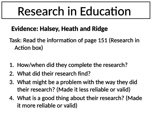 AQA Sociology Class and Educational achievement