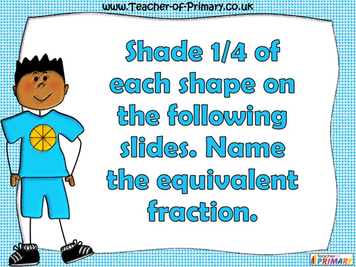 Equivalent fractions year 4 teaching resources