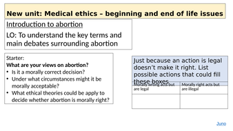 abortion ethical issues