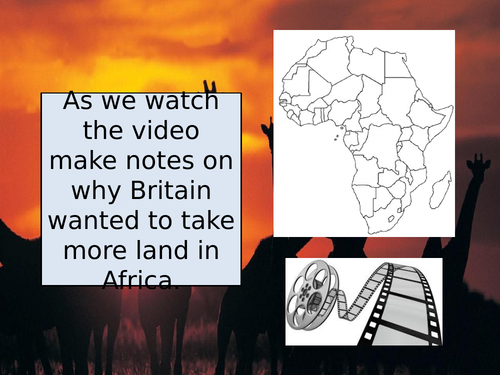 What was the Scramble for Africa?