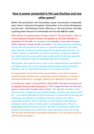 Comparing ozymandias and my last duchess power image