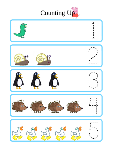 Peppa Pig Maths for Early Years and SEN | Teaching Resources