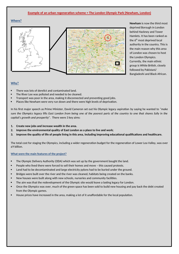 stratford london geography case study