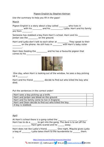pigeon-english-summary-and-activities-for-eal-learners-teaching-resources