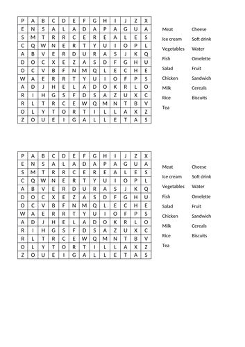 spanish word searches ks3 teaching resources