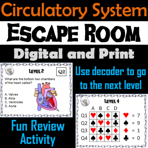 Circulatory System: Escape Room - Science: Anatomy