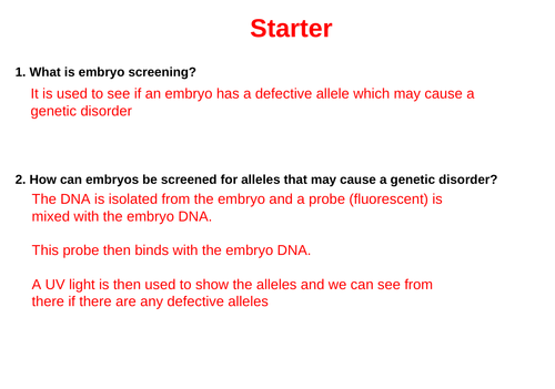 Homeostasis Revision AQA Combined science 2018