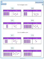 year 1 place value differentiated worksheets numbers to 100 by