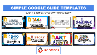 Simple Google Slide Theme Templates Teaching Resources