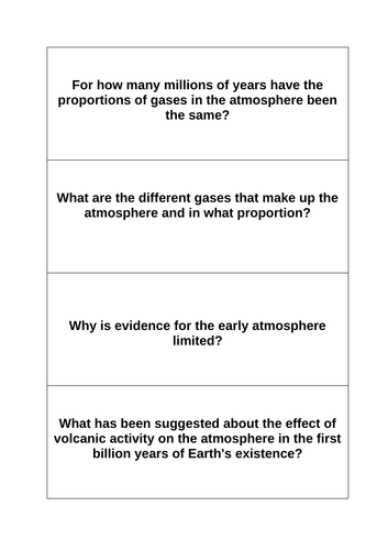 GCSE Trilogy C9 revision flash cards