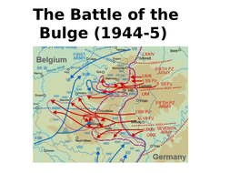 The Battle of the Bulge (1944-5) Informative Guide | Teaching Resources