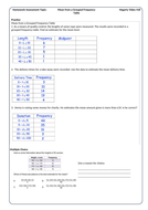 Frequency distribution worksheet pdf image