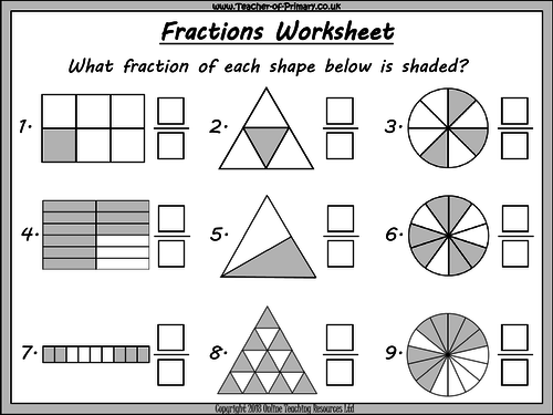 Fractions of Amounts - Year 3 | Teaching Resources