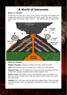 Volcanoes Information Text KS2 | Teaching Resources