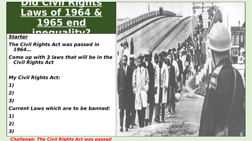 Civil Rights Legislation of the 1960s
