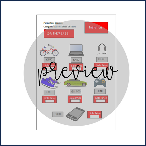 Engaging Percentages Worksheets for KS3 & Functional Skills Math – Real ...