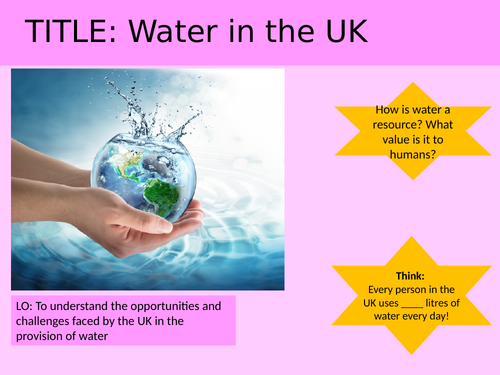 Water in the UK