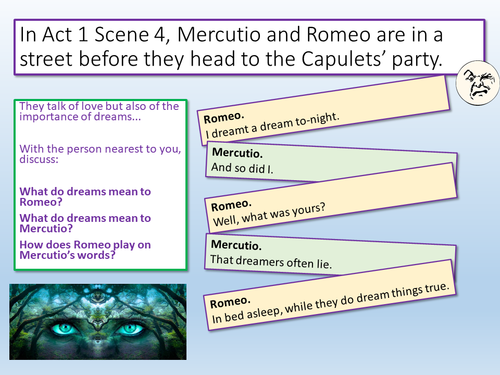 queen mab speech romeo and juliet