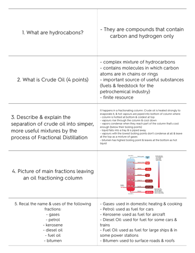 Topic 8 Chemistry