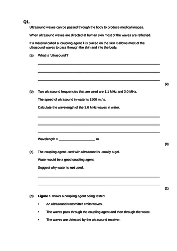 GCSE AQA Physics Waves Revision 2