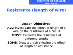 how the length of a wire affects the resistance