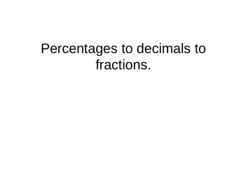 GCSE Edexcel Maths Number Fractions Conversion | Teaching Resources