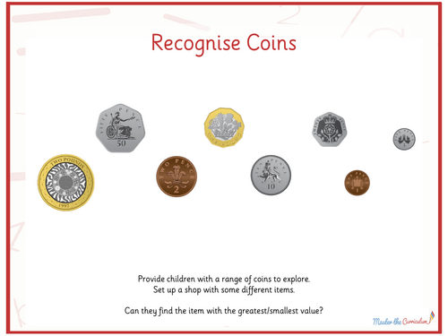 Year 1 Summer Money- Steps 1-4 - Differentiated Resources White Rose 3. ...