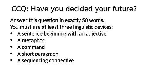 Last Minute Revision - AQA English Language Paper 2 Writing an Article Activity