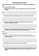 The lemon orchard questions image