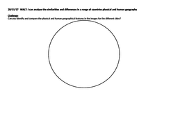 KS2 Geography lesson looking at identifying physical and human ...