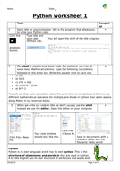 Python Workbook | Teaching Resources