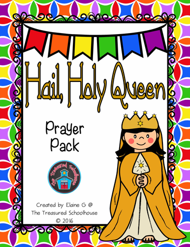 Hail, Holy Queen Prayer Pack | Teaching Resources