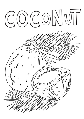 Coconut tasting. | Teaching Resources