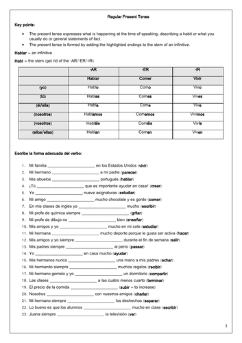 spanish-gcse-verb-workbook-sample-the-present-tense-regular