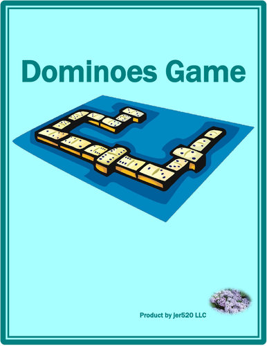 Summer in English Dominoes
