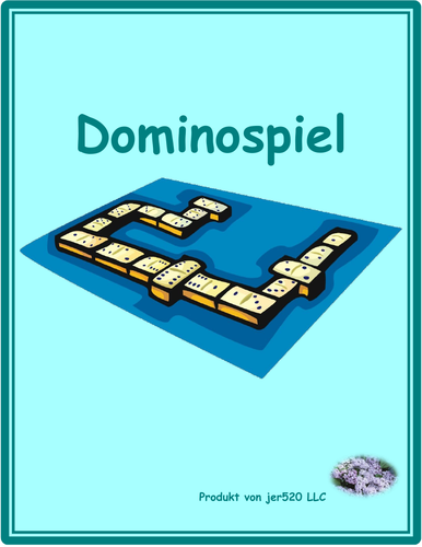 Sommer (Summer in German) Dominoes