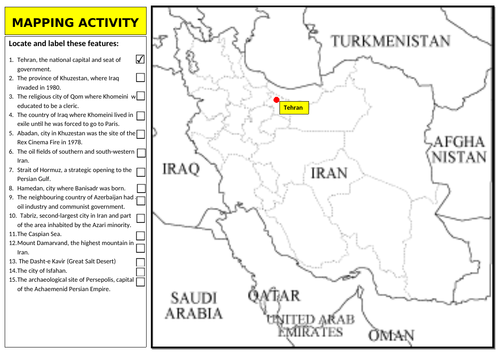 Iran 1945-1989 | Teaching Resources