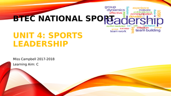 Btec sport leadership assignments 07 picture