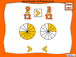 comparing and ordering fractions year 3 teaching resources