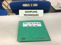 Sampling techniques | Teaching Resources