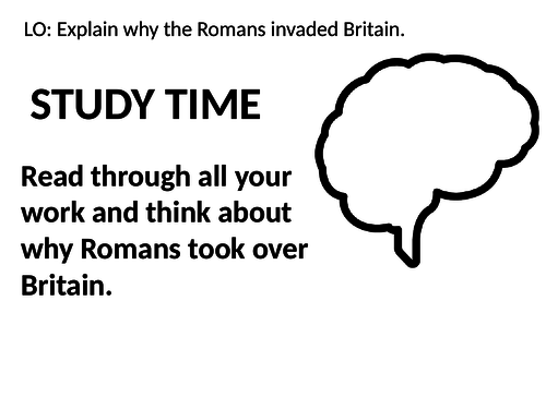 Explain why the Romans invaded Britain. | Teaching Resources